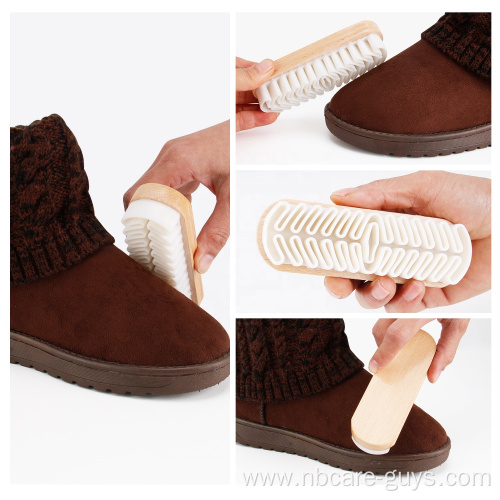Shoe cleaner wooden suede shoe brush,Cleaning Eraser